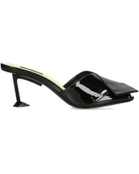 Givenchy - Leather Boudoir Fold Mules 65 - Lyst