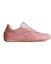 Bottega Veneta - Leather Orbit Flash Sneakers - Lyst