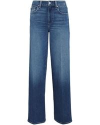 PAIGE - Tatum Wide-Leg Jeans - Lyst