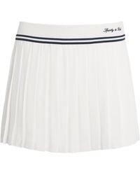 Sporty & Rich - Pleated Abigail Mini Skirt - Lyst
