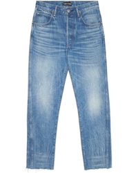Tom Ford - Melanie High-Rise Straight Jeans - Lyst