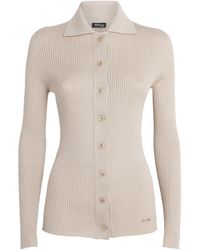 Kiton - Wool-Blend Shimmer Cardigan - Lyst