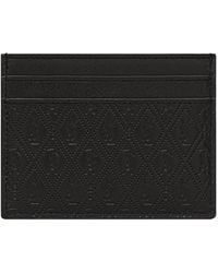 Saint Laurent - Leather Monogram Card Holder - Lyst