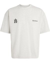 About Blank - Cotton Dual Logo T-Shirt - Lyst