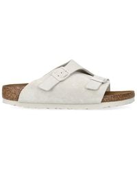 Birkenstock - Suede Zürich Sandals - Lyst