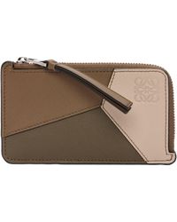 Loewe - Leather Puzzle Edge Zipped Card Holder - Lyst