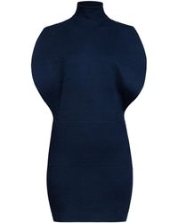 Alaïa - Curved Mini Dress - Lyst