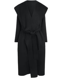 TOTEME - Wool Hooded Coat - Lyst