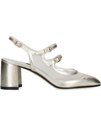 CAREL PARIS - Leather Bananight Slingback Pumps 60 - Lyst