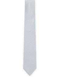 BOSS - Silk Striped Tie - Lyst