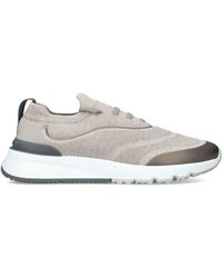 Brunello Cucinelli - Knitted Sportiv Sneakers - Lyst