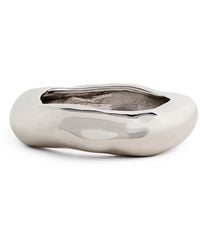 Alexis - Wide Molten Bangle (large) - Lyst