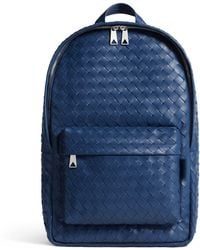Bottega Veneta - Calfskin Intrecciato Backpack - Lyst