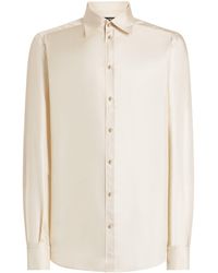 Dolce & Gabbana - X Martini Silk Shirt - Lyst