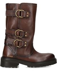 Golden Goose - Leather Kurt Ankle Boots 25 - Lyst