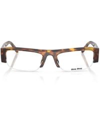 Miu Miu - Acetate Vedette Sunglasses - Lyst