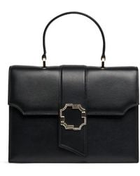 Malone Souliers - Medium Leather Audrey Top-Handle Bag - Lyst