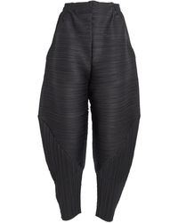 Pleats Please Issey Miyake - Thicker Bounce Trousers - Lyst