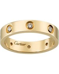 Cartier - And Diamond Love Ring - Lyst