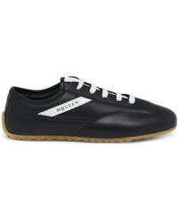 McQueen - Leather Boxe Sneakers - Lyst