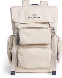Paul & Shark - Cotton-Blend Canvas Backpack - Lyst