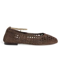 PAIGE - Suede Juliette Ballet Flats - Lyst