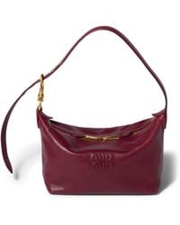 Miu Miu - Small Nappa Leather Spirit Shoulder Bag - Lyst