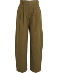 NINETY PERCENT - Organic Cotton Tinto Trousers - Lyst