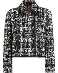 Dolce & Gabbana - Wool-Blend Check Double-Breasted Jacket - Lyst