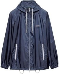 Prada - Re-Nylon Hooded Oversized Jacket - Lyst