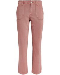 PAIGE - Mayslie Straight Jeans - Lyst