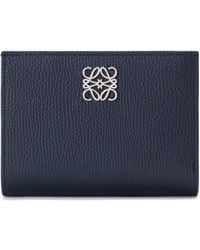 Loewe - Leather Anagram Compact Wallet - Lyst