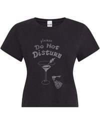 RE/DONE - Cotton Dnd Print Boxy T-Shirt - Lyst