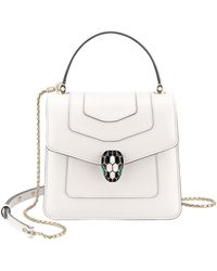bulgari serpenti top handle bolsa