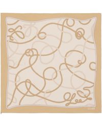 Loewe - Silk Twill Scarf - Lyst