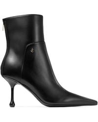 Jimmy Choo - Cycas 80 Lambskin Ankle Boots - Lyst