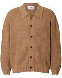 Commas - Cotton Textured-Knit Cardigan - Lyst