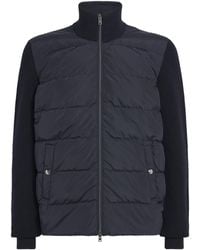 Herno - Down Merino Wool Hybrid Jacket - Lyst
