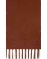Max Mara - Cashmere Monogram Scarf - Lyst