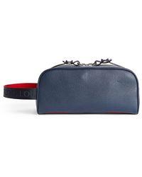 Mens Bags Toiletry bags and wash bags Save 50% Christian Louboutin Kypipouch Smaull Beauty in Navy for Men Blue 