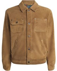 Polo Ralph Lauren - Suede Field Jacket - Lyst