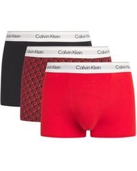 Calvin Klein - Stretch-Cotton Relaxed Icon Boxers - Lyst