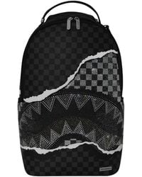 Sprayground - Crystal-Embellished Check Backpack - Lyst