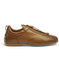 dunhill - Patina Calfskin Davies Sneakers - Lyst