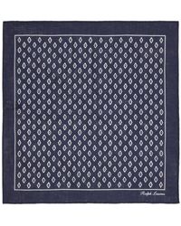 Ralph Lauren - Linen Art Deco Neckerchief - Lyst