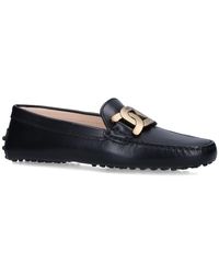 Tod's - Leather Kate Gommino Driving Shoes - Lyst