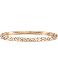 CHANEL - And Diamond Coco Crush Bangle - Lyst