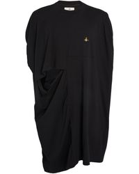 Vivienne Westwood - Cotton Oversized Cut-out T-shirt - Lyst