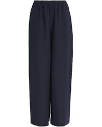 Eskandar - Linen Flared Trousers - Lyst