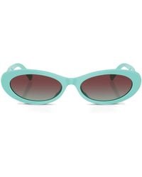 Tiffany & Co. - Acetate Oval Tf4250 Sunglasses - Lyst